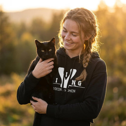 VIKING - Kort dame hoodie
